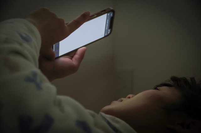 ブルーライト画像