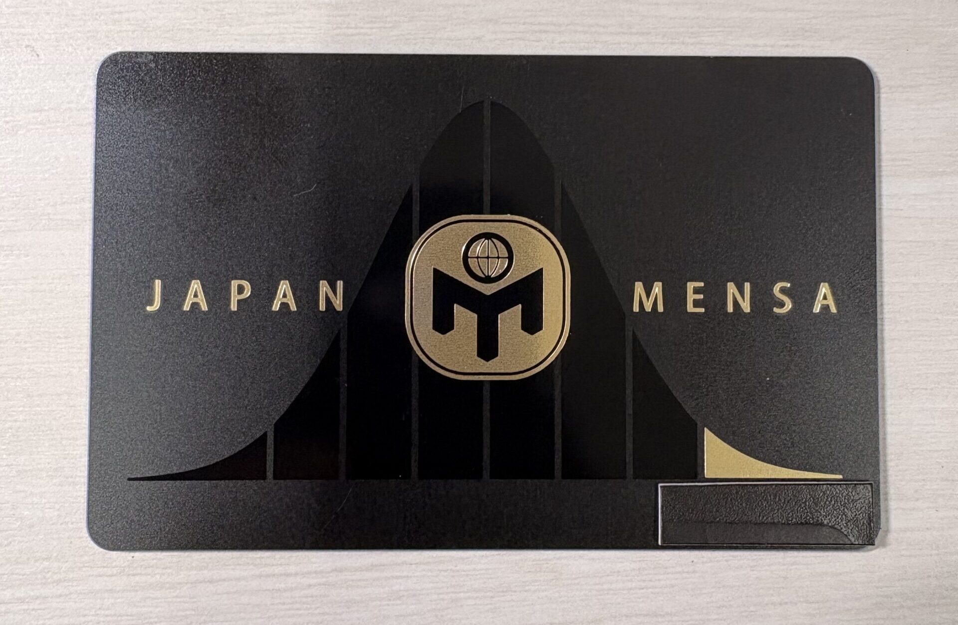 日本メンサ会員カード 日本メンサ会員カードの写真